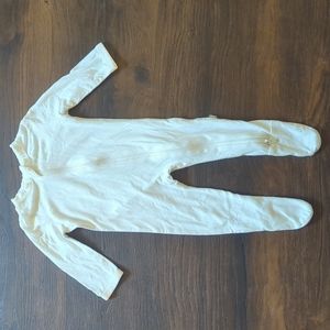 Kyte BABY Cream Footie One Piece
